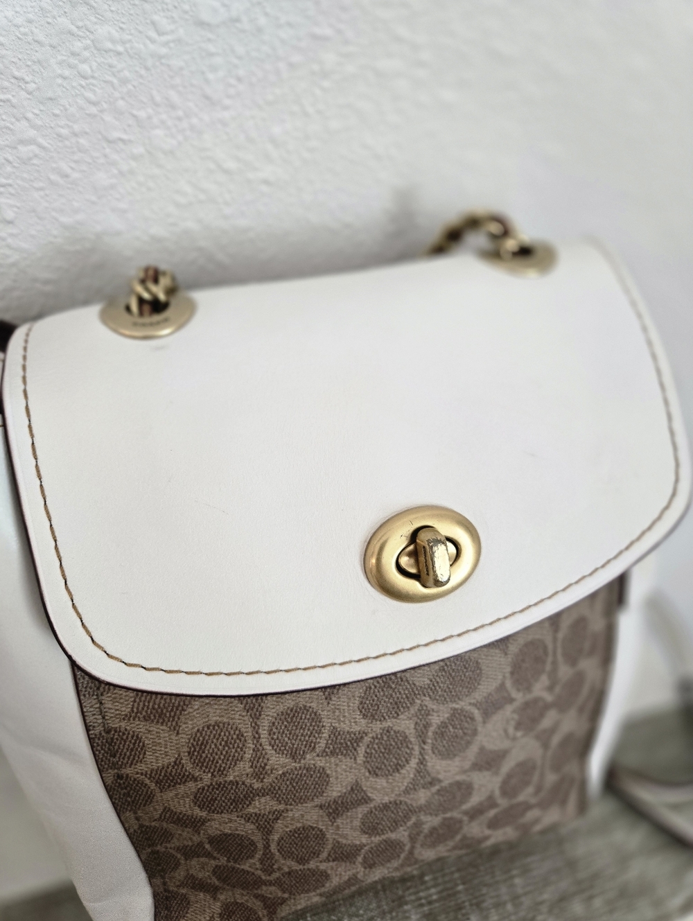 Coach Parker Convertible Backpack in Signature Canvas - Picture 5 of 16